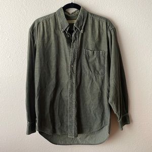 Corduroy Button Down Shirt